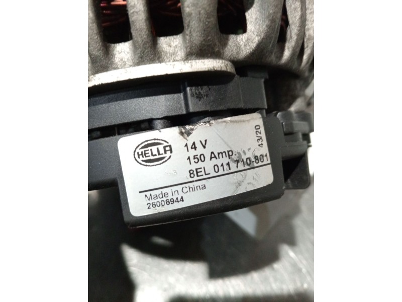 Recambio de alternador para renault grand scénic ii (jm0/1_) 1.9 dci (jm14) referencia OEM IAM 8EL011710801 26006944 