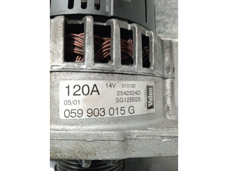 Recambio de alternador para audi allroad c5 (4bh) 2.5 tdi quattro referencia OEM IAM 059903015G 2542324D 
