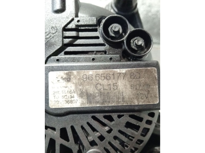 Recambio de alternador para peugeot partner tepee 1.6 hdi referencia OEM IAM 9665617780 2605546A 