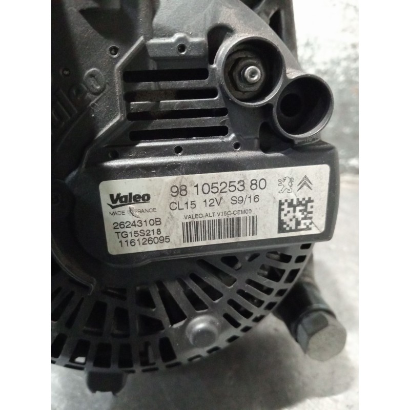 Recambio de alternador para citroën c4 ii (nc_) 1.6 bluehdi 100 referencia OEM IAM 9810525380 2624310B 