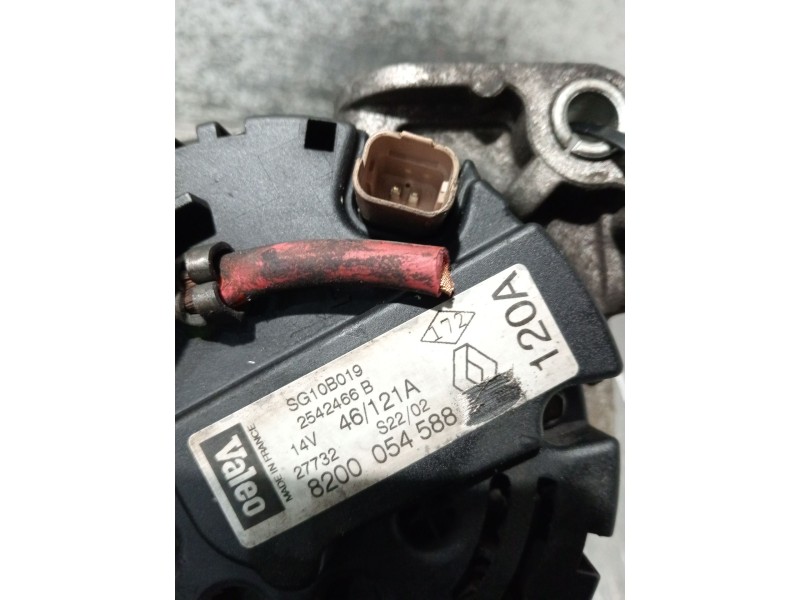 Recambio de alternador para renault scenic rx4 (ja0) 1.9 dci referencia OEM IAM 8200054588 2542466B 