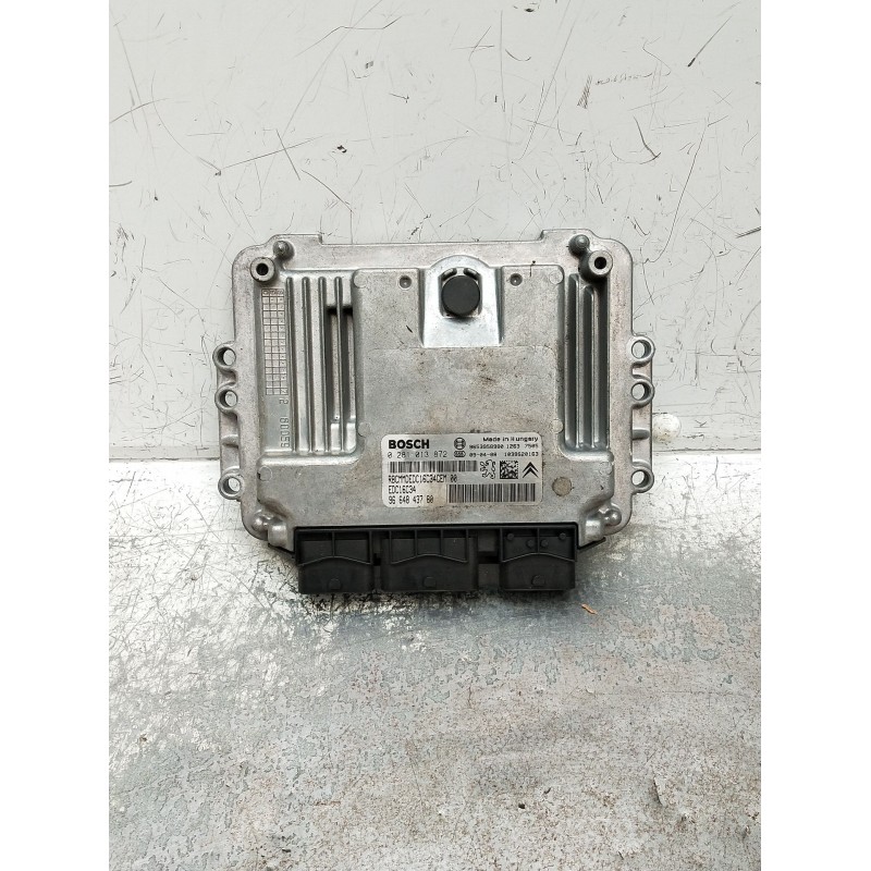 Recambio de centralita motor uce para peugeot partner tepee 1.6 hdi referencia OEM IAM 9664843780 EDC16C34 0281013872