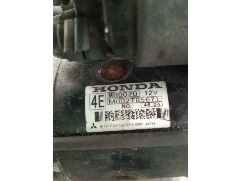 Recambio de motor arranque para honda accord vii (cl, cn) 2.2 i-ctdi (cn1) referencia OEM IAM MHG020 M002T85671 