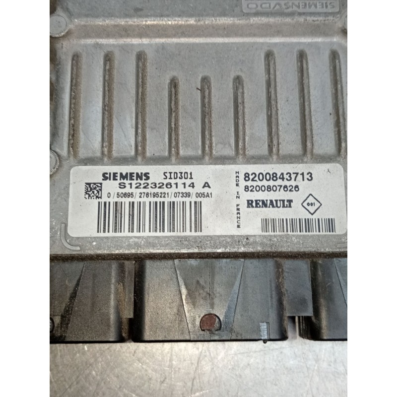 Recambio de centralita motor uce para renault megane ii (bm0/1_, cm0/1_) 1.5 dci (bm1e, cm1e) referencia OEM IAM 8200843713 S122