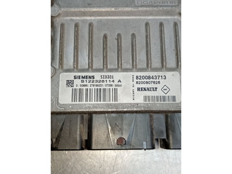 Recambio de centralita motor uce para renault megane ii (bm0/1_, cm0/1_) 1.5 dci (bm1e, cm1e) referencia OEM IAM 8200843713 S122