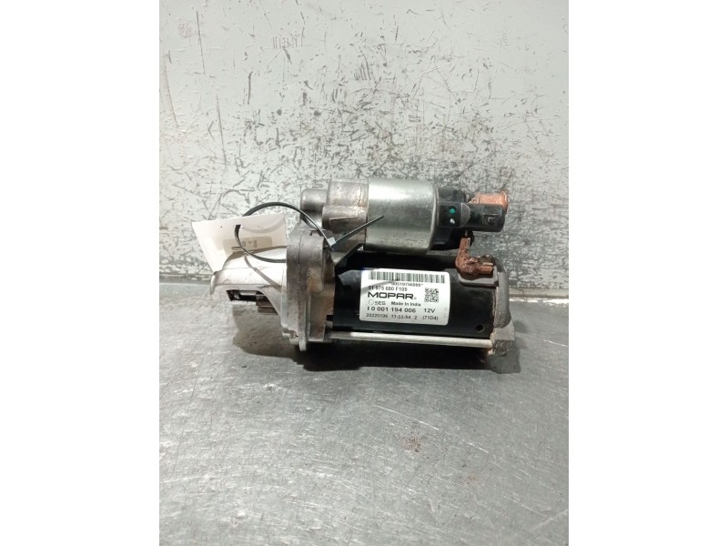Recambio de motor arranque para jeep renegade referencia OEM IAM 51975680F109 0001194006 
