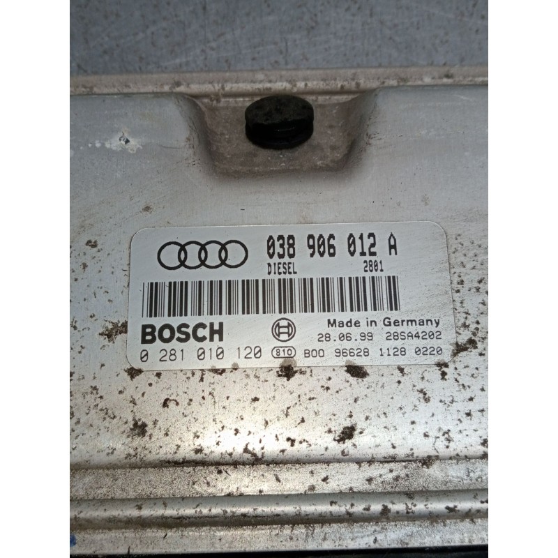 Recambio de centralita motor uce para audi a3 (8l1) 1.9 tdi referencia OEM IAM 0281010120 038906012A 