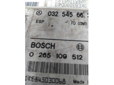 Recambio de centralita abs para mercedes clase e (w211) berlina 2.7 cdi cat referencia OEM IAM 0265109512 0325456632  2