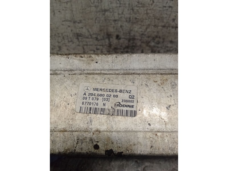 Recambio de intercooler para mercedes-benz clase e (w212) e 220 cdi / bluetec (212.001, 212.002) referencia OEM IAM A2045000200 