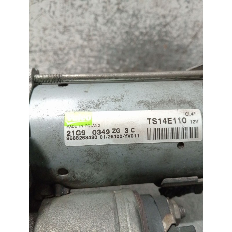 Recambio de motor arranque para peugeot 207/207+ (wa_, wc_) 1.4 hdi referencia OEM IAM 9688268480 28100YV011 