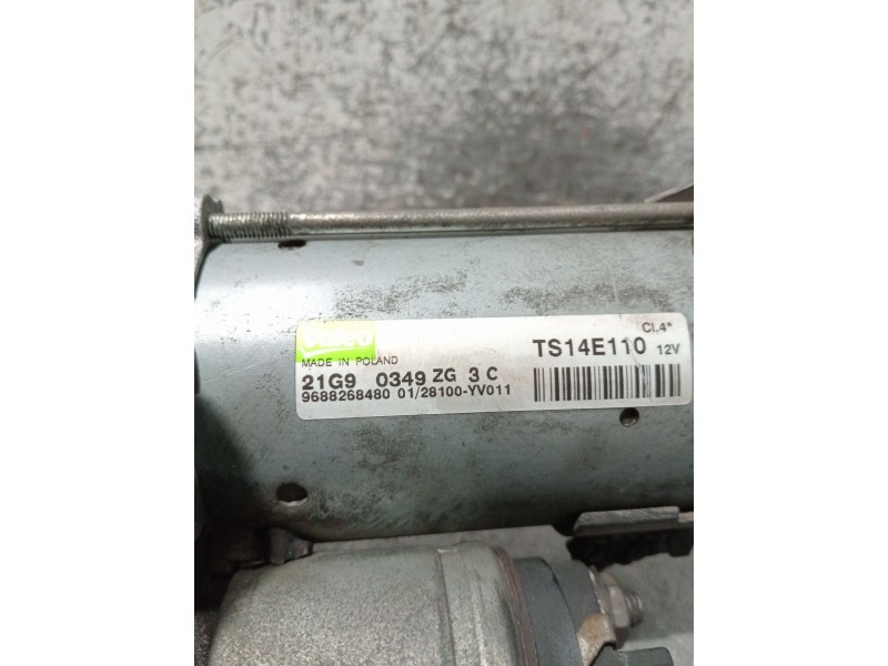 Recambio de motor arranque para peugeot 207/207+ (wa_, wc_) 1.4 hdi referencia OEM IAM 9688268480 28100YV011 