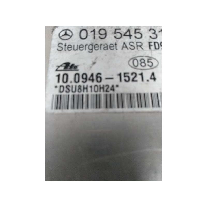 Recambio de centralita asr para mercedes clase clk (w208) coupe 2.0 16v cat referencia OEM IAM 10094615214 0195453132 K05