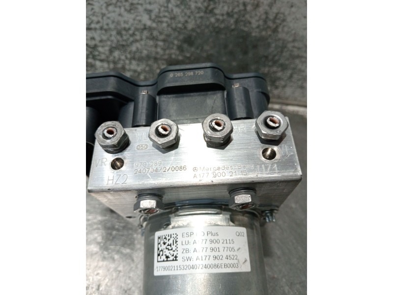 Recambio de abs para mercedes-benz cla shooting brake (x118) cla 200 d (118.612) referencia OEM IAM 0265956939 0265298720 A17790