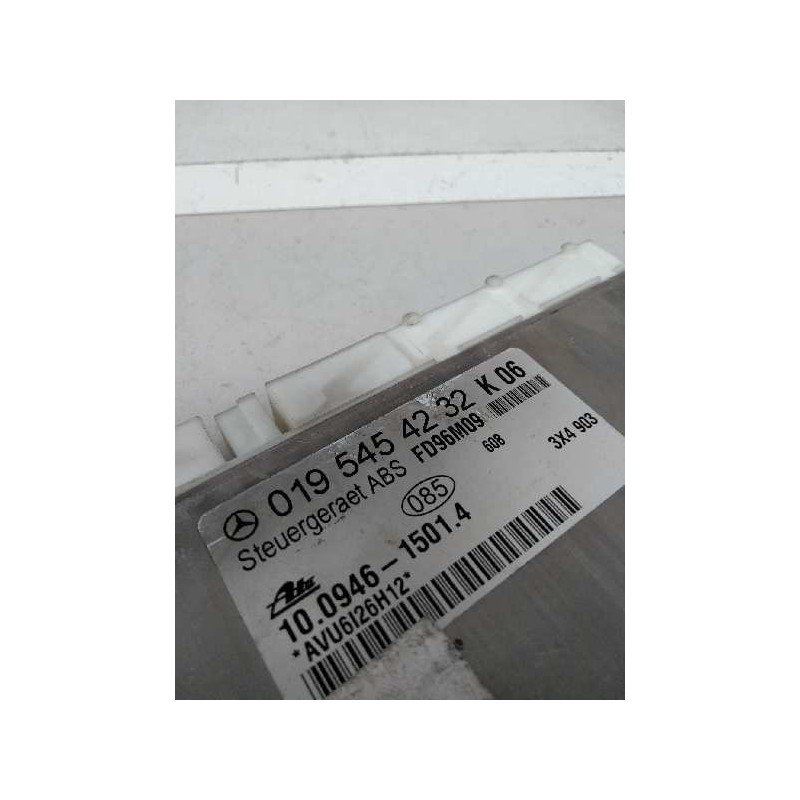 Recambio de centralita abs para mercedes clase c (w202) berlina 2.5 20v turbodiesel cat referencia OEM IAM 10094615014 019545423