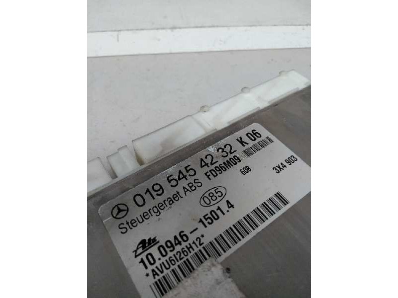 Recambio de centralita abs para mercedes clase c (w202) berlina 2.5 20v turbodiesel cat referencia OEM IAM 10094615014 019545423