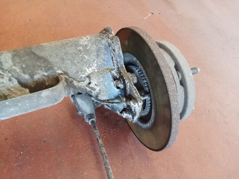 Recambio de puente trasero para ford transit furgoneta (fa_ _) 2.2 tdci referencia OEM IAM DISCO/ABS  