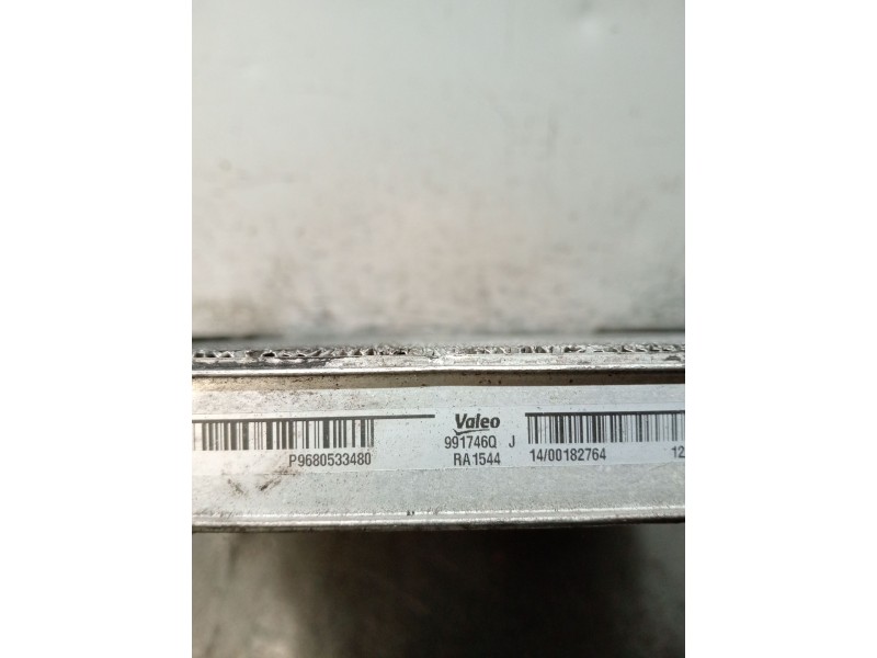 Recambio de radiador agua para peugeot partner tepee 1.6 hdi 90 referencia OEM IAM 9680533480 991746Q 