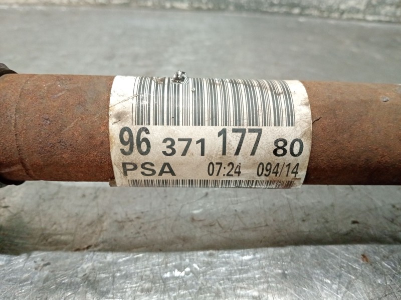 Recambio de transmision delantera izquierda para peugeot partner tepee 1.6 hdi 90 referencia OEM IAM 9637117780  