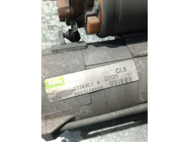 Recambio de motor arranque para peugeot 307 sw (3h) 1.6 hdi 110 referencia OEM IAM 9645100680  