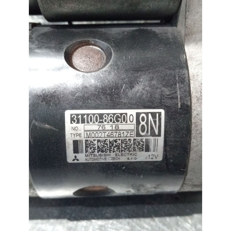 Recambio de motor arranque para suzuki swift iii (mz, ez) 1.3 (rs 413) referencia OEM IAM 3110086G0 M002T46781ZE 