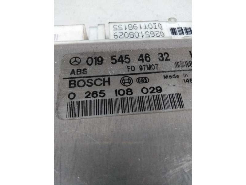 Recambio de centralita abs para mercedes clase c (w202) berlina 1.8 16v cat referencia OEM IAM 0265108029 0195454632 