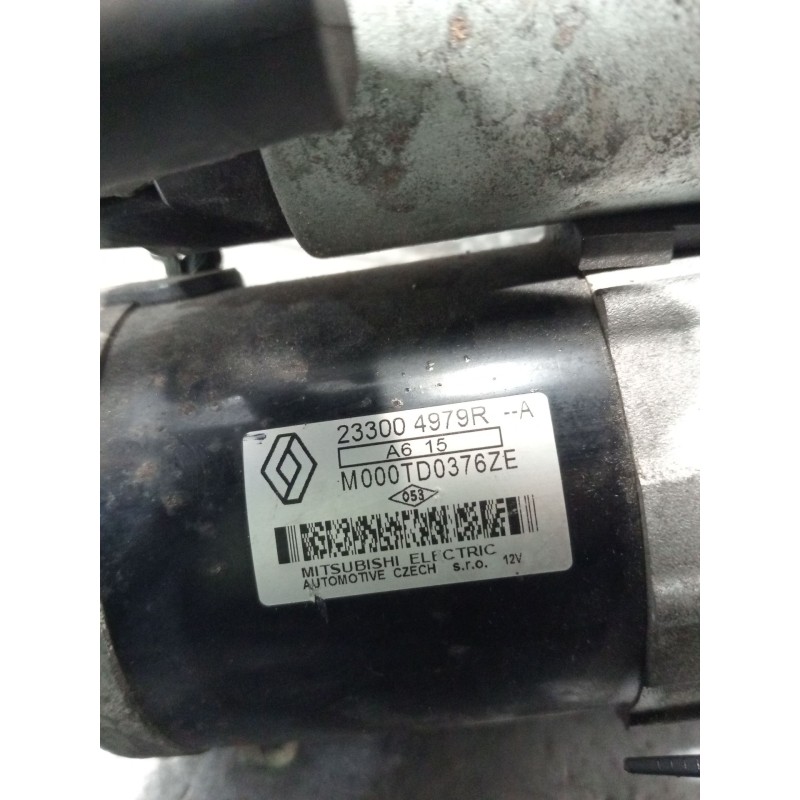 Recambio de motor arranque para nissan qashqai ii (j11, j11_) 1.2 dig-t referencia OEM IAM 233004979R M000TD0376ZE 