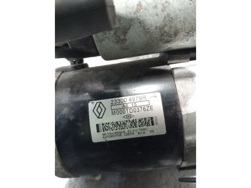 Recambio de motor arranque para nissan qashqai ii (j11, j11_) 1.2 dig-t referencia OEM IAM 233004979R M000TD0376ZE 