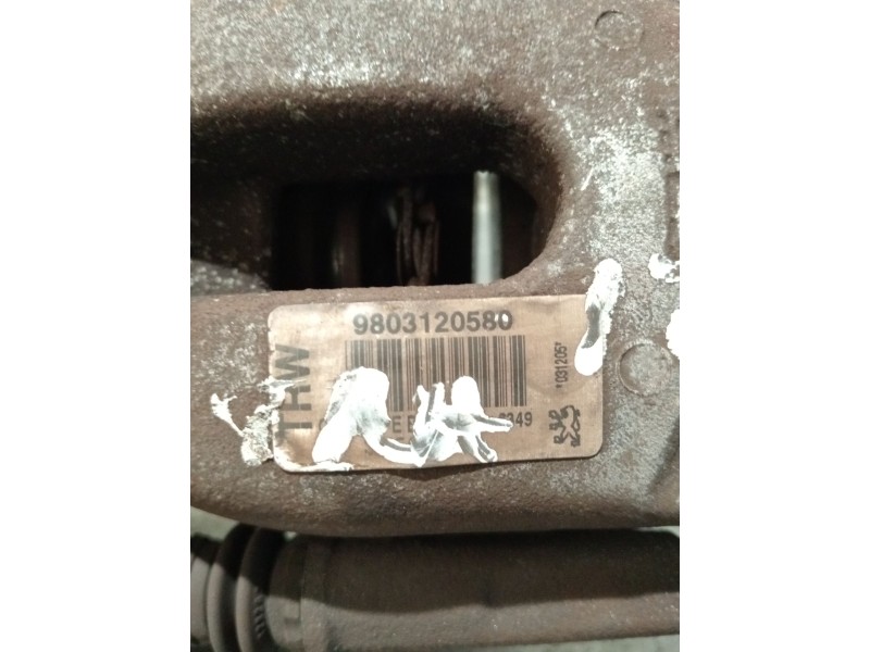 Recambio de pinza freno trasera izquierda para peugeot partner tepee 1.6 hdi 90 referencia OEM IAM 9803120580  