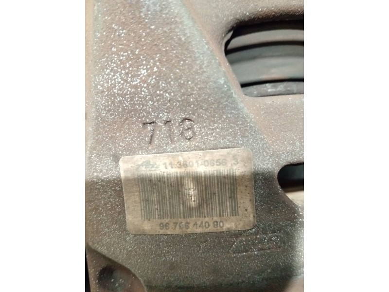 Recambio de pinza freno delantera izquierda para peugeot partner tepee 1.6 hdi 90 referencia OEM IAM 9670614080  