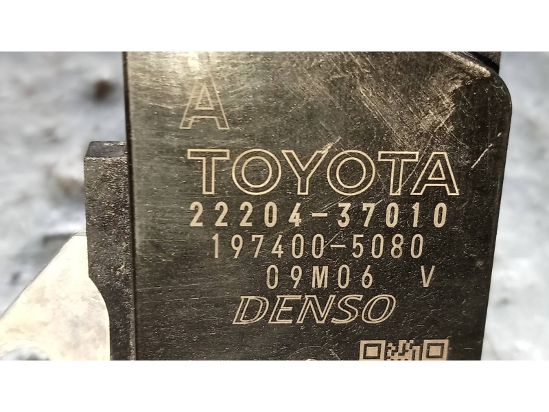 Recambio de caudalimetro para toyota yaris 1.3 16v cat referencia OEM IAM 1974005080 2220437010 