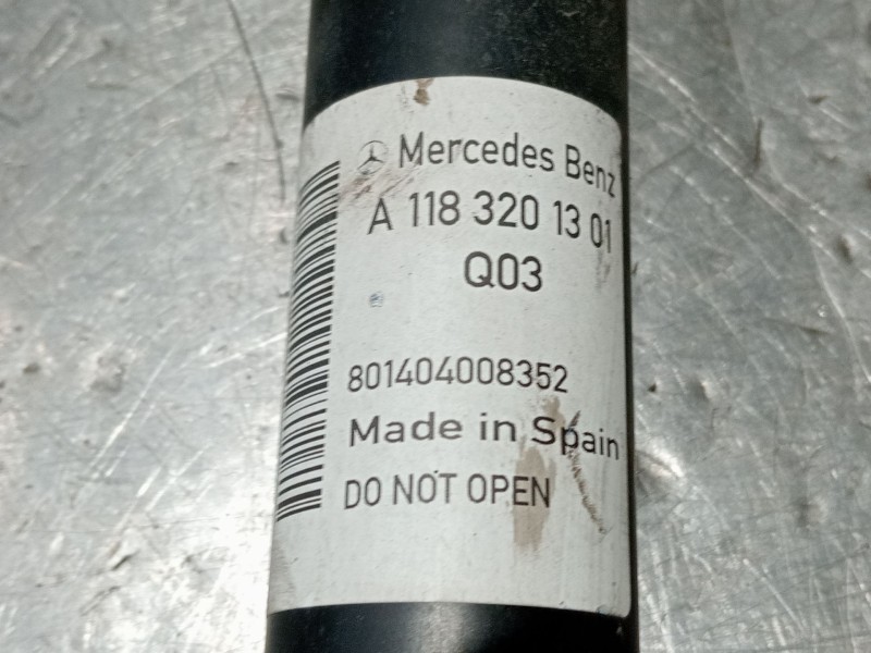 Recambio de amortiguador trasero izquierdo para mercedes-benz cla shooting brake (x118) cla 200 d (118.612) referencia OEM IAM A