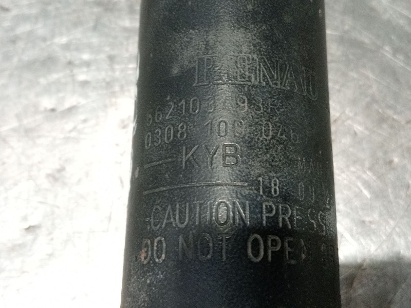 Recambio de amortiguador trasero izquierdo para renault kangoo referencia OEM IAM 562103493R 03081000467 