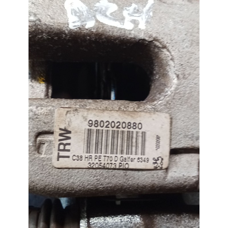 Recambio de pinza freno trasera derecha para peugeot 308 i (4a_, 4c_) 1.6 hdi referencia OEM IAM 9802020880  