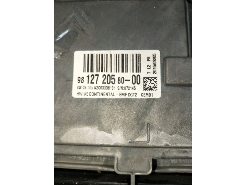 Recambio de pantalla multifuncion para citroën c4 picasso referencia OEM IAM 9812720580  CONMUTADOR DE ARRANQUE