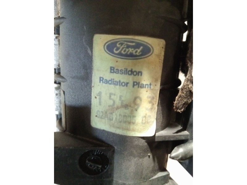 Recambio de radiador agua para ford orion iii (gal) 1.8 d referencia OEM IAM 92AB8005BC  