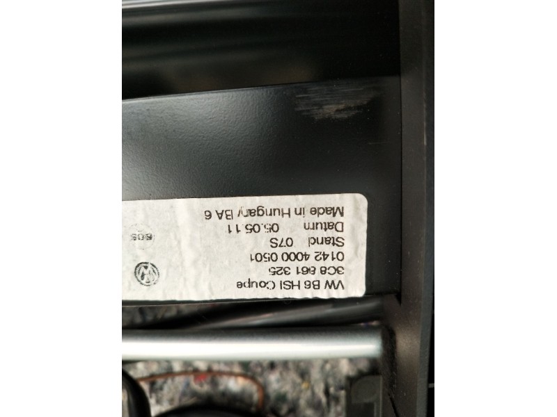 Recambio de bandeja trasera para volkswagen passat cc b6 (357) 2.0 tdi referencia OEM IAM 3C8861325 014240000501 