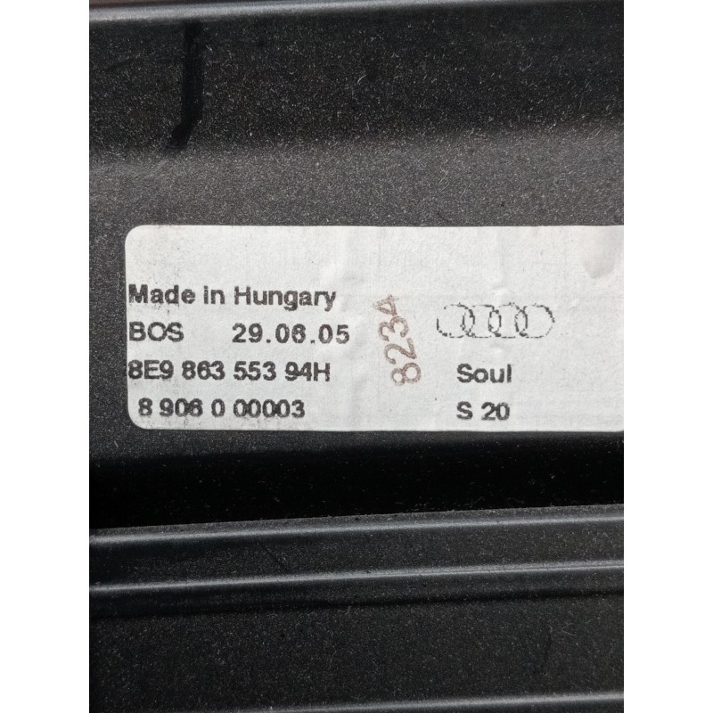 Recambio de bandeja trasera para audi a4 b7 avant (8ed) 2.0 tdi 16v referencia OEM IAM 8E986355394H 8906000003 