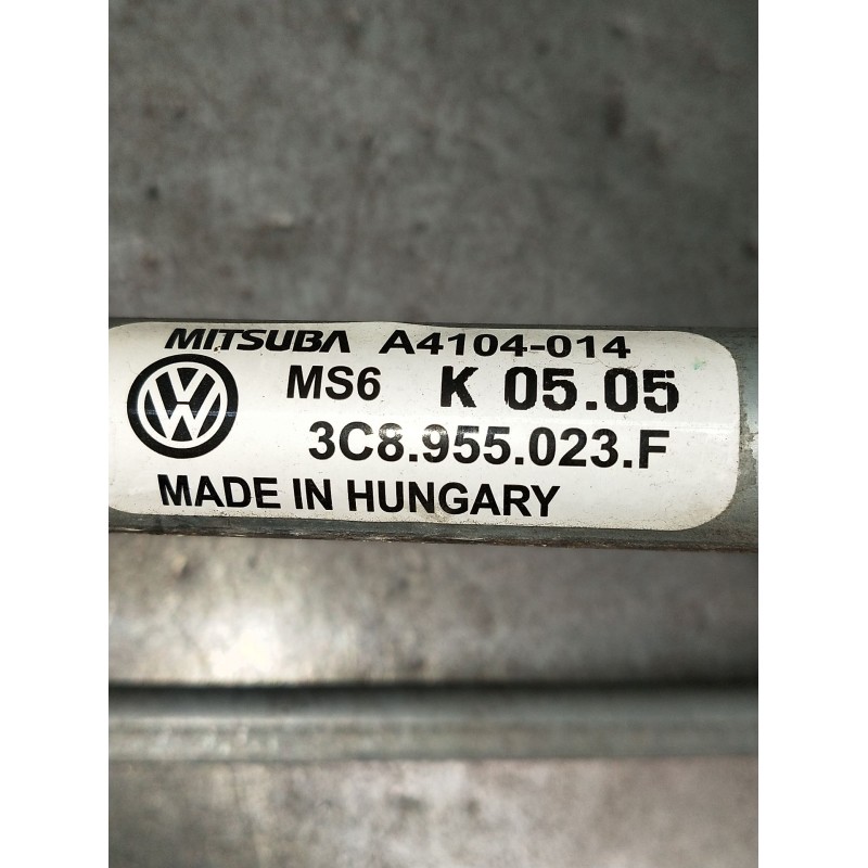 Recambio de motor limpia delantero para volkswagen passat cc b6 (357) 2.0 tdi referencia OEM IAM 3C8955023F A4104014 1105051032 
