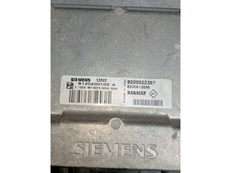 Recambio de centralita motor uce para renault clio iii (br0/1, cr0/1) 1.2 16v (br02, br0j, br11, cr02, cr0j, cr11) referencia OE