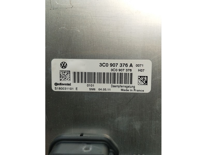 Recambio de centralita suspension para volkswagen passat cc b6 (357) 2.0 tdi referencia OEM IAM 3C0907376A S180031101E 