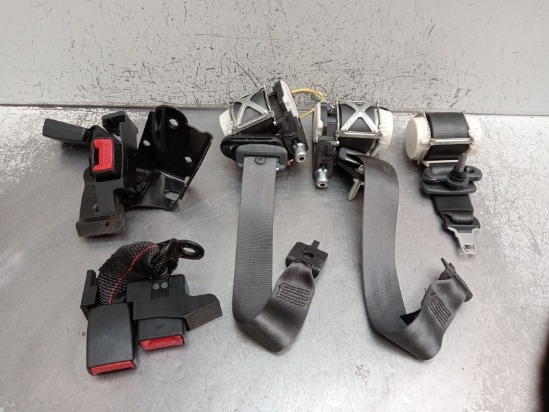 Recambio de juego cinturones trasero para renault clio iii (br0/1, cr0/1) 1.2 16v (br02, br0j, br11, cr02, cr0j, cr11) referenci