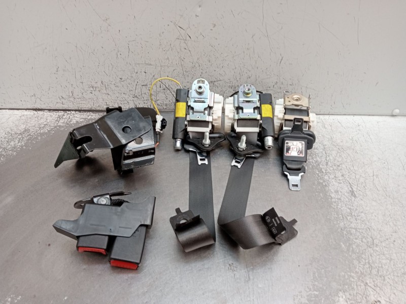 Recambio de juego cinturones trasero para renault clio iii (br0/1, cr0/1) 1.2 16v (br02, br0j, br11, cr02, cr0j, cr11) referenci