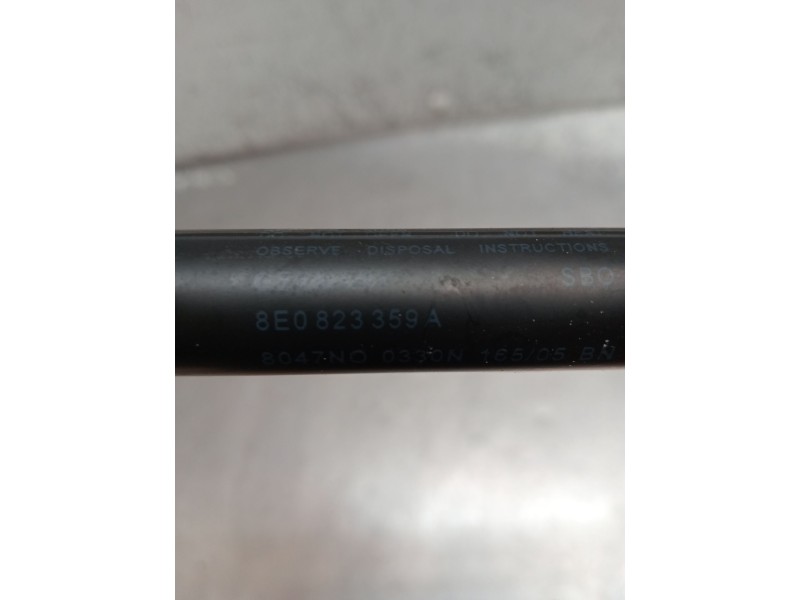 Recambio de amortiguadores capo para audi a4 b7 avant (8ed) 2.0 tdi 16v referencia OEM IAM 8E0823359A  