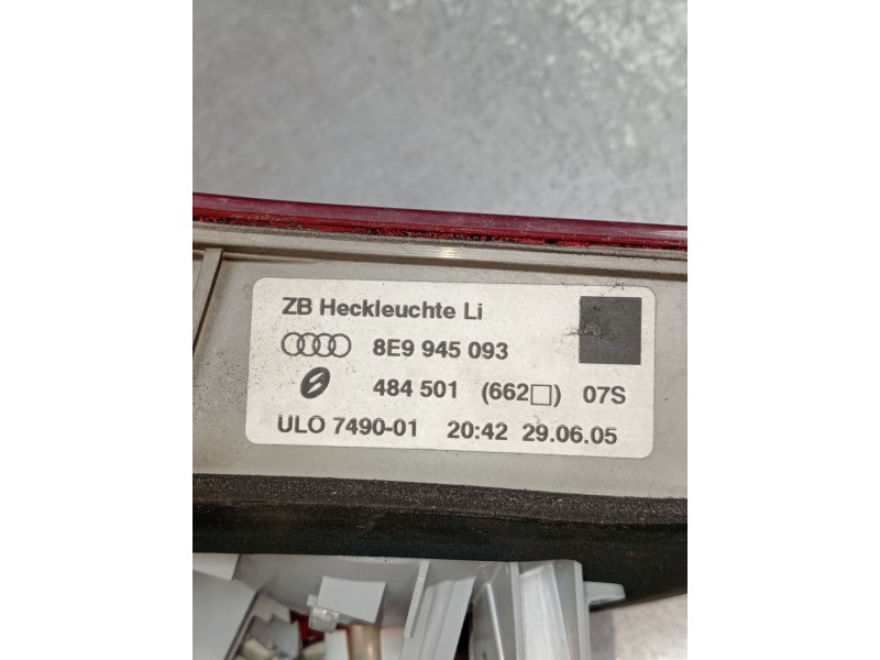 Recambio de piloto trasero izquierdo interior para audi a4 b7 avant (8ed) 2.0 tdi 16v referencia OEM IAM 8E9945093 484501 