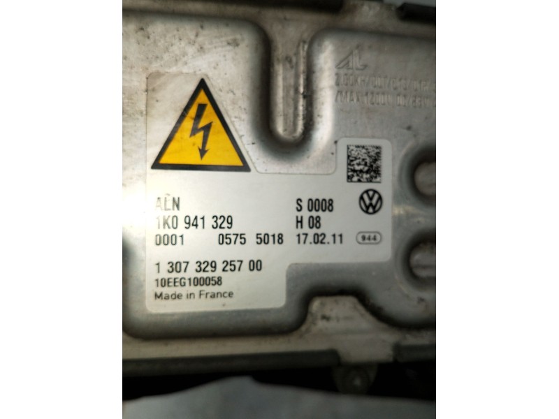 Recambio de faro izquierdo para volkswagen passat cc b6 (357) 2.0 tdi referencia OEM IAM 1K0941329 130732925700 0301239281 3C894