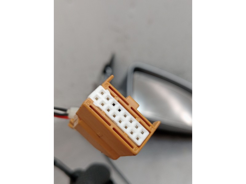 Recambio de retrovisor derecho para audi a4 b7 avant (8ed) 2.0 tdi 16v referencia OEM IAM ELÉCTRICO 1 ENCHUFE 5 CABLES 