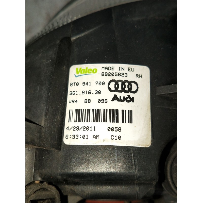 Recambio de faro antiniebla derecho para volkswagen passat cc b6 (357) 2.0 tdi referencia OEM IAM 5T0941700 89205623 36191630
