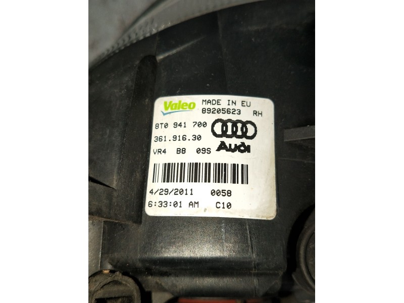 Recambio de faro antiniebla derecho para volkswagen passat cc b6 (357) 2.0 tdi referencia OEM IAM 5T0941700 89205623 36191630