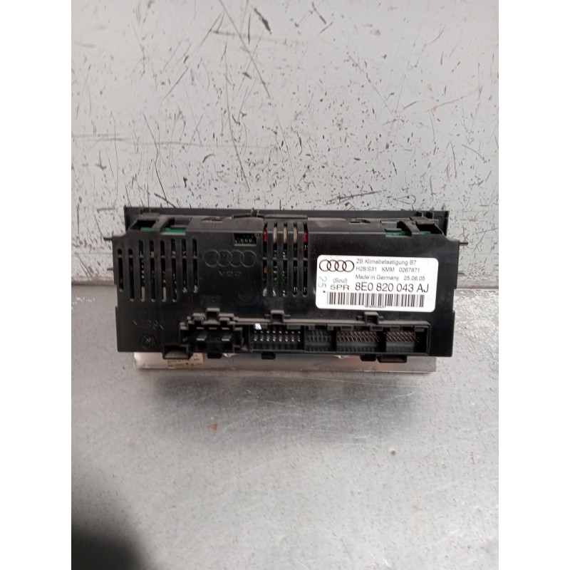 Recambio de mando calefaccion / aire acondicionado para audi a4 b7 avant (8ed) 2.0 tdi 16v referencia OEM IAM 8E0820043AJ  