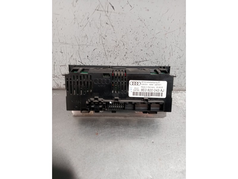 Recambio de mando calefaccion / aire acondicionado para audi a4 b7 avant (8ed) 2.0 tdi 16v referencia OEM IAM 8E0820043AJ  